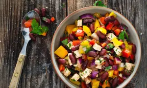 Savourez une salade de haricots rouges délicieuse et saine à préparer