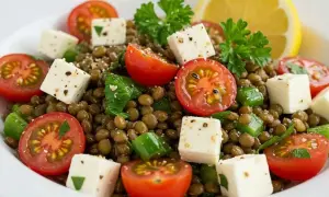 Recettes savoureuses de salade de lentille feta pour des repas réussis