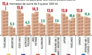Combien de morceaux de sucre dans une bouteille de Coca ? Étonnant !
