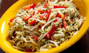 Des recettes de salade savoureuses avec pousse de soja à essayer
