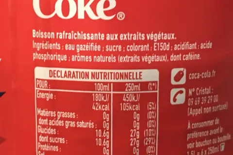 Ingrédients de Coca-Cola : ce que vous ignorez sur sa composition