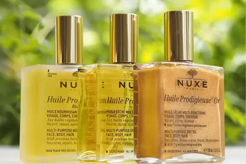 Huile prodigieuse Nuxe ingrédients : secrets et bienfaits révélés