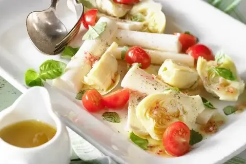 Recette de salade de coeurs de palmier simple et saine à préparer
