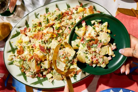 Recette de salade de pomme de terre aux œufs : simple et délicieuse