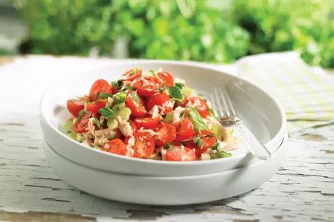 Recette de salade de thon simple et délicieuse à préparer chez soi