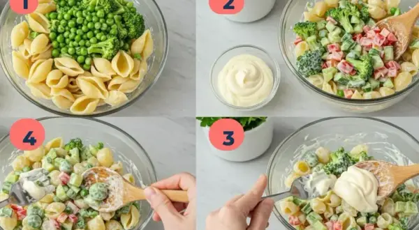 Vinaigrette salade de pâtes mayo : la recette crémeuse à ne pas manquer