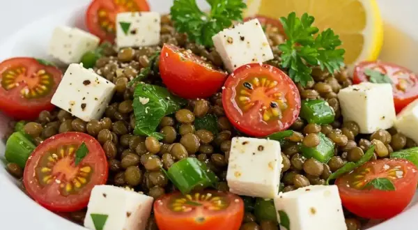Recettes savoureuses de salade de lentille feta pour des repas réussis