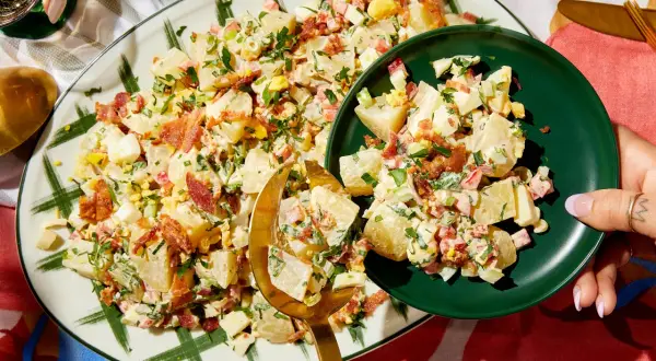 Recette de salade de pomme de terre aux œufs : simple et délicieuse
