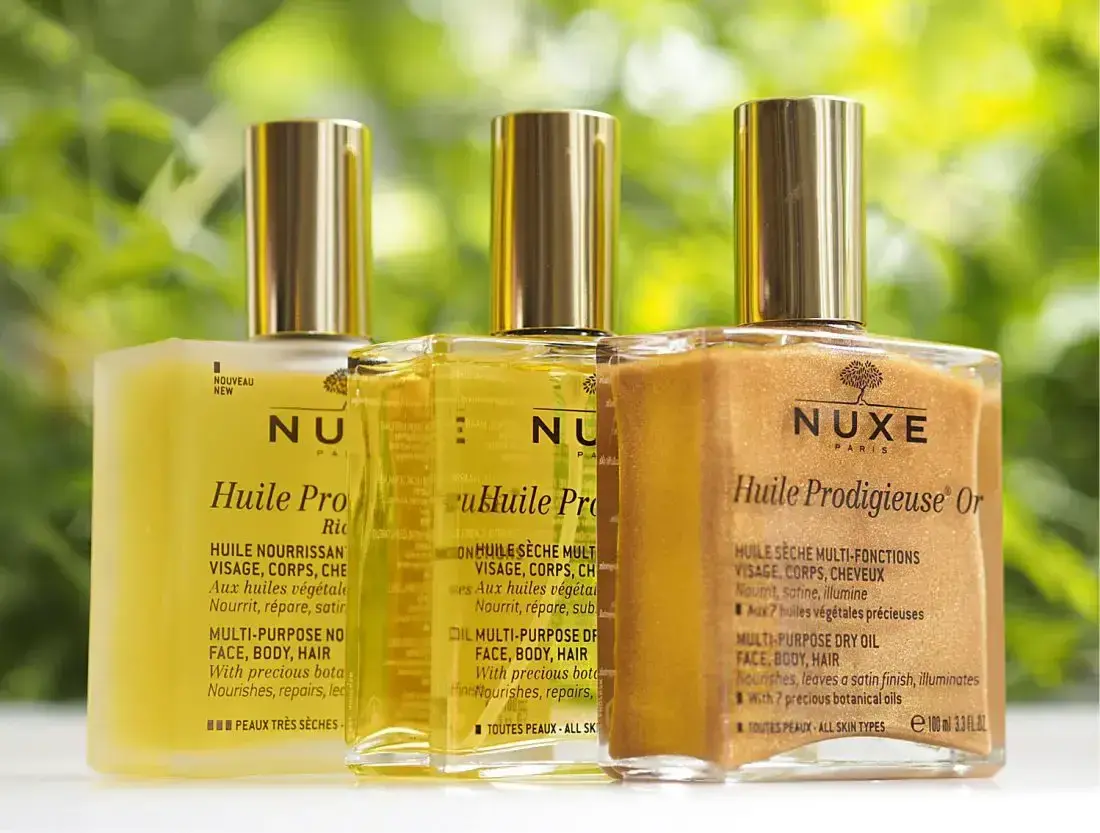 Huile prodigieuse Nuxe ingrédients : secrets et bienfaits révélés