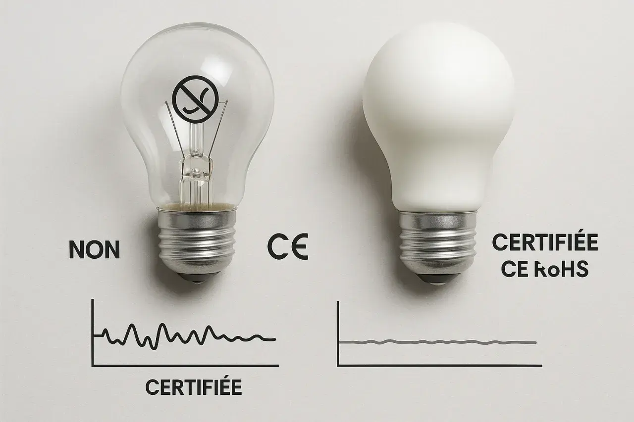 Comprendre pourquoi lorsqu'une ampoule est grillée la fréquence de clignotement augmente