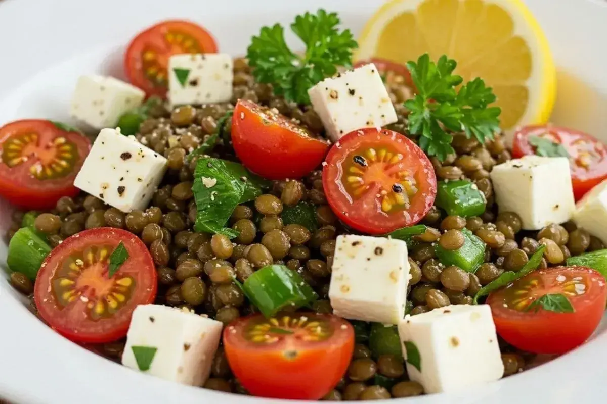 Recettes savoureuses de salade de lentille feta pour des repas réussis