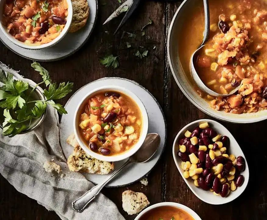 Zdjęcie Recette de soupe haricots rouges réconfortante et facile à préparer