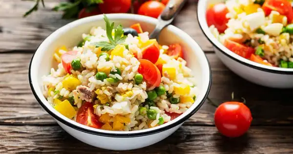 Recette facile de salade de riz aux thon pour des repas légers